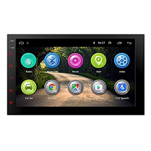 EinCar Double Din 7 Inch Touch Screen Car Stereo Android 10 Car Radio Player Bluetooth Built-in Headunit GPS Navigation 2D/3D Map Support SWC WiFi FM/AM/RDS Autoradio Phone Mirror 1+16GB Cam-in