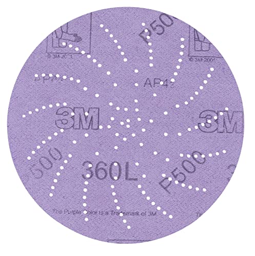 Disque Maille 3M Xtract 360L P320 abrasif 127 mm pour ponçage sans poussière