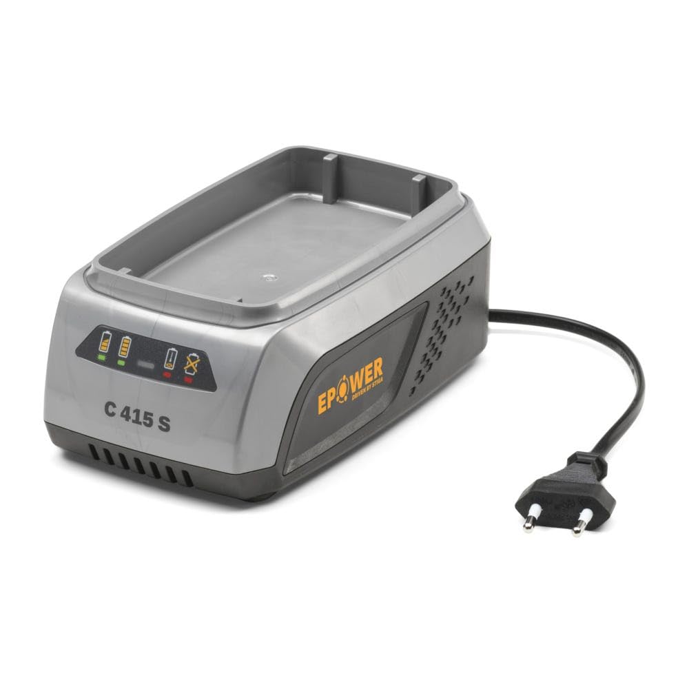 STIGA Chargeur de Batterie Standard Simple C 415 S 48 V, Courant de charge 1,5 Ah, Prise Euro