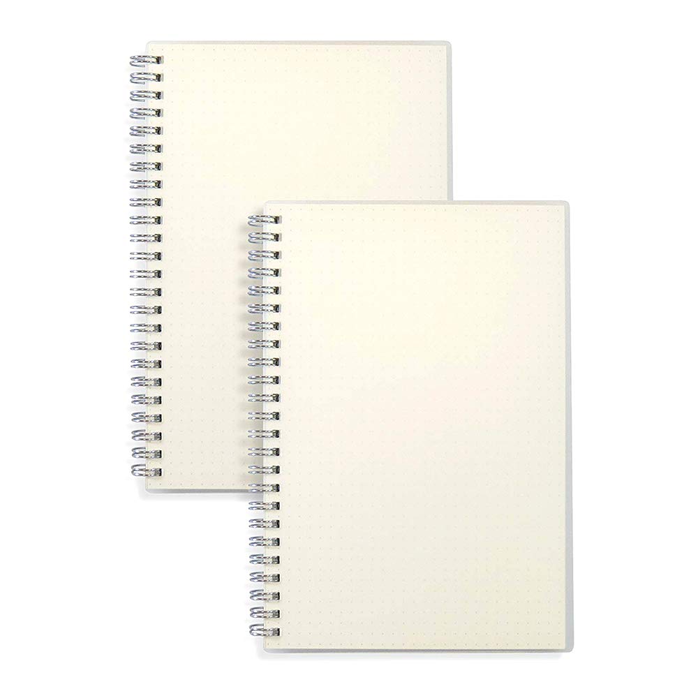 A5 Dot Grid Spiral Notebook 5.8 x 8.4 Total 160 Sheets/320 Pages