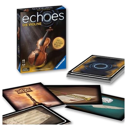 Ravensburger 20933 Echoes Die Violine - Hörspiel, Gesellschaftsspiel für Erwachsene und Jugendliche ab 14 Jahren, kleine Geschenke