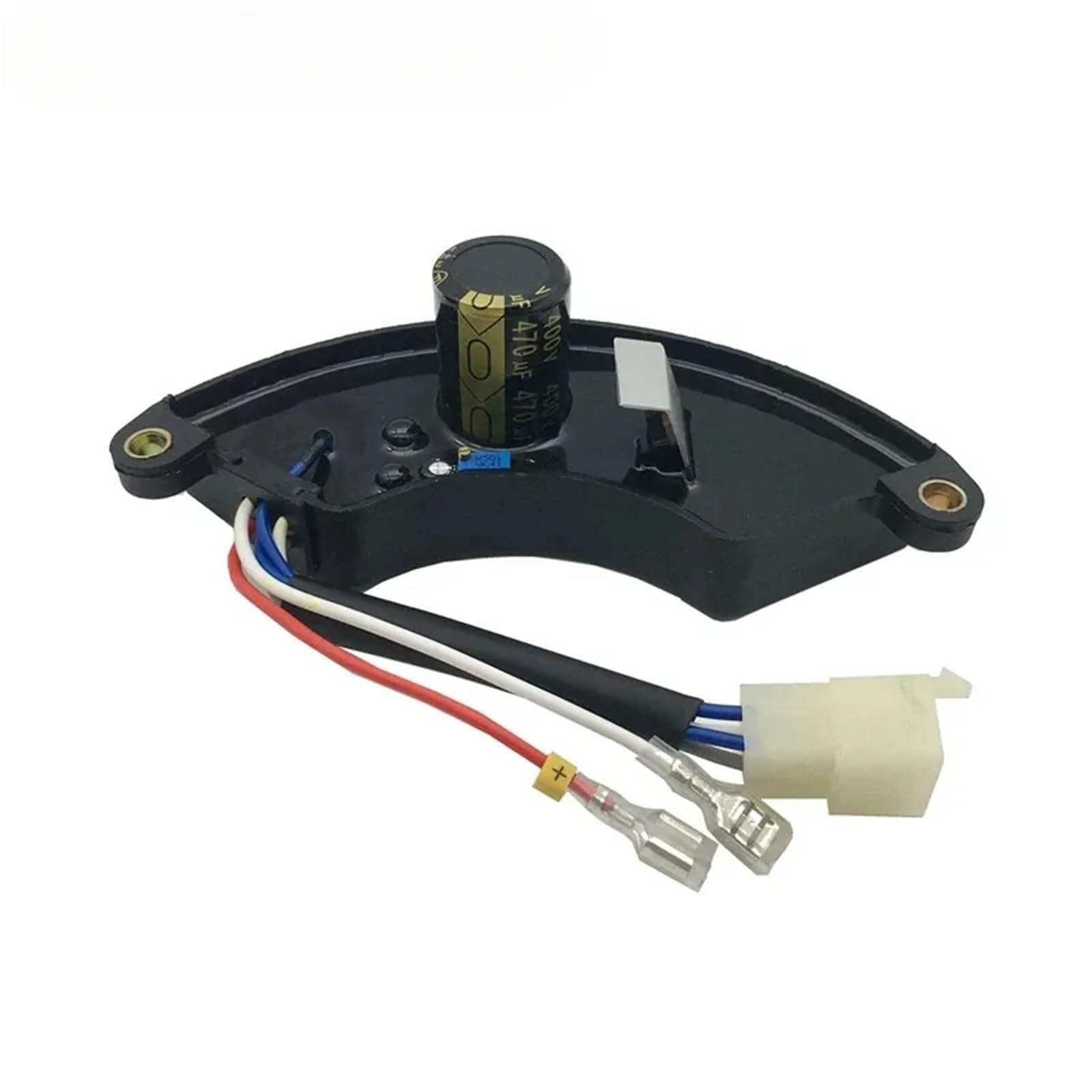 Generador de Gasolina 7 kW, regulador automático Voltaje AVR, monofásico o trifásico, 6/8 Cables, 400 V, 470 UF, T107A, T307A(T107A)