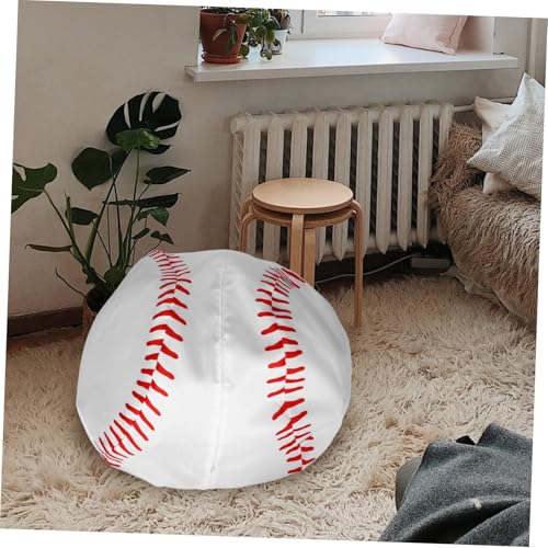 Pouf de rangement peluche baseball confortable pour garçon - 7