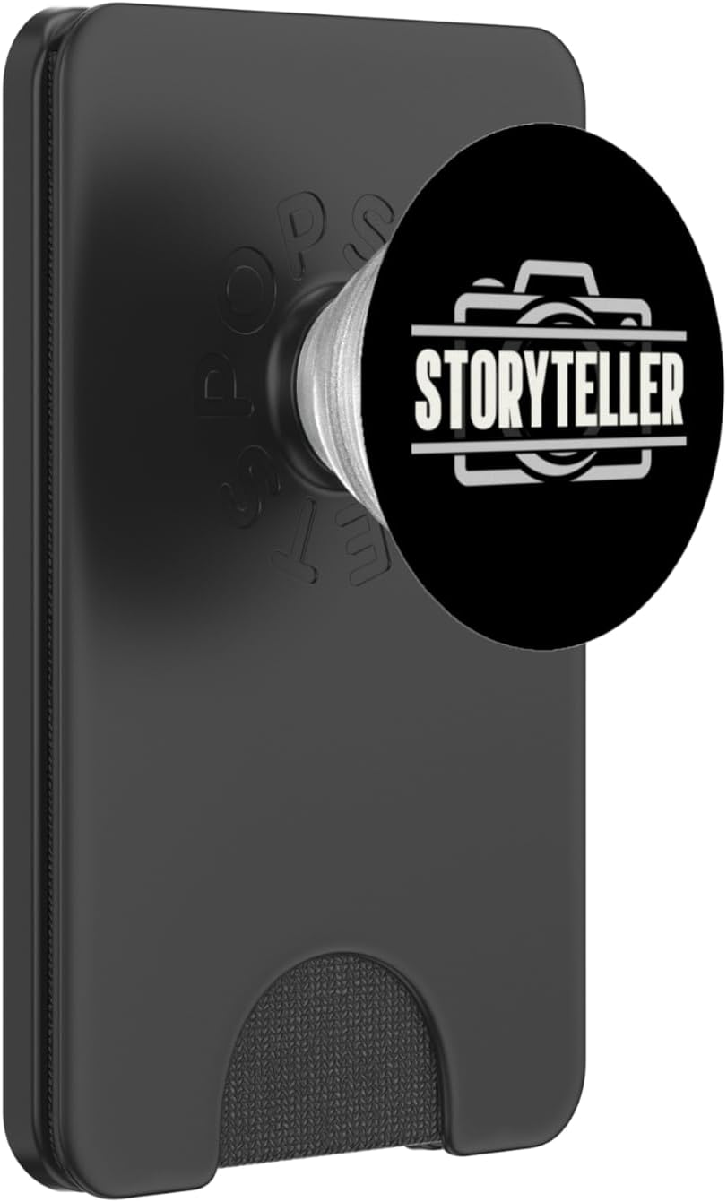 Funny Photographer Storyteller Photography Camera Lover PopSockets PopWallet for MagSafe