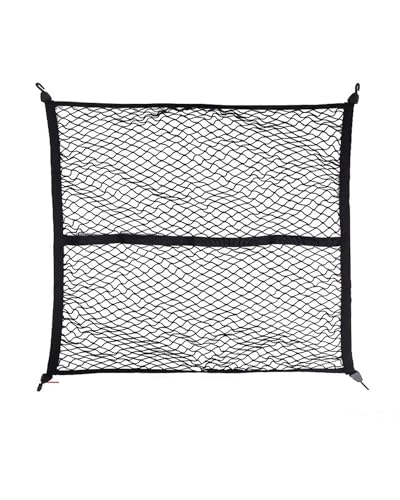 Filet de rangement pour coffre de voiture en nylon tressé haute durabilité