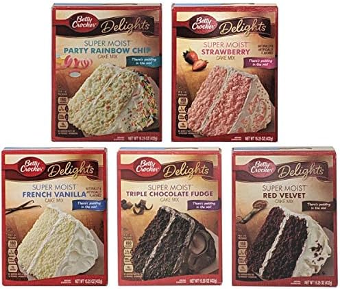 Amazon Co Jp セール 200円引き おうちで本格ケーキ作り Betty Crocker スーパーモイスト ケーキミックス 5個 ホーム キッチン