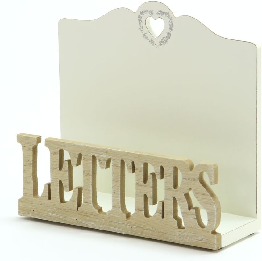 Shabby Chic Natural Letter Rack (Code 22363LP) by Pretty Maison