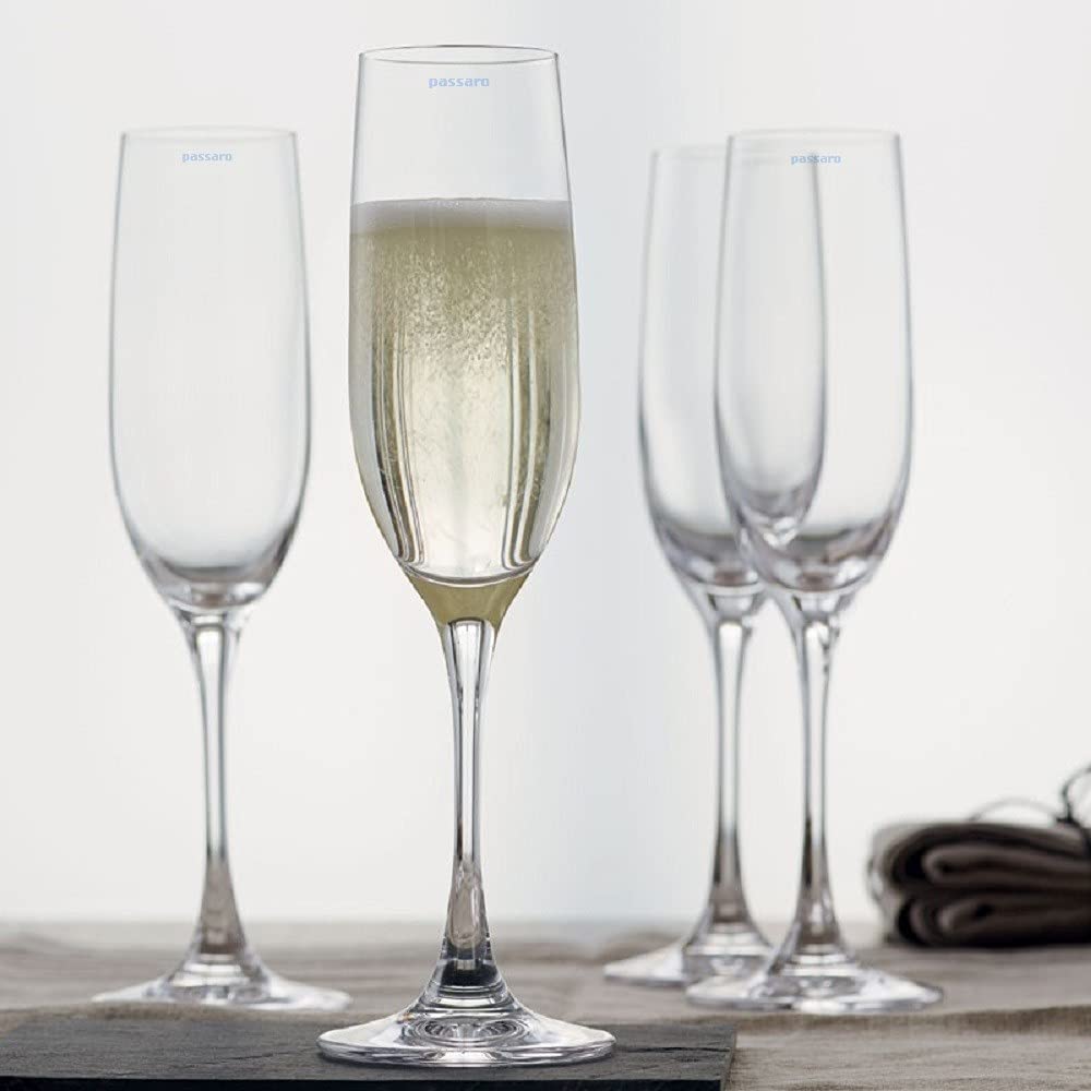 Passaro Champagne Glasses - Set of 4 -9 Passaro Champagne Glasses - Set of 4 -9