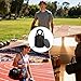 Shot Put Bag | with Foam Pad Portable Comfortable Storage Pouch,Shot Put Bag Transport Solution | for Practices Fitness Competitions Coaching Outdoor Sports Meets