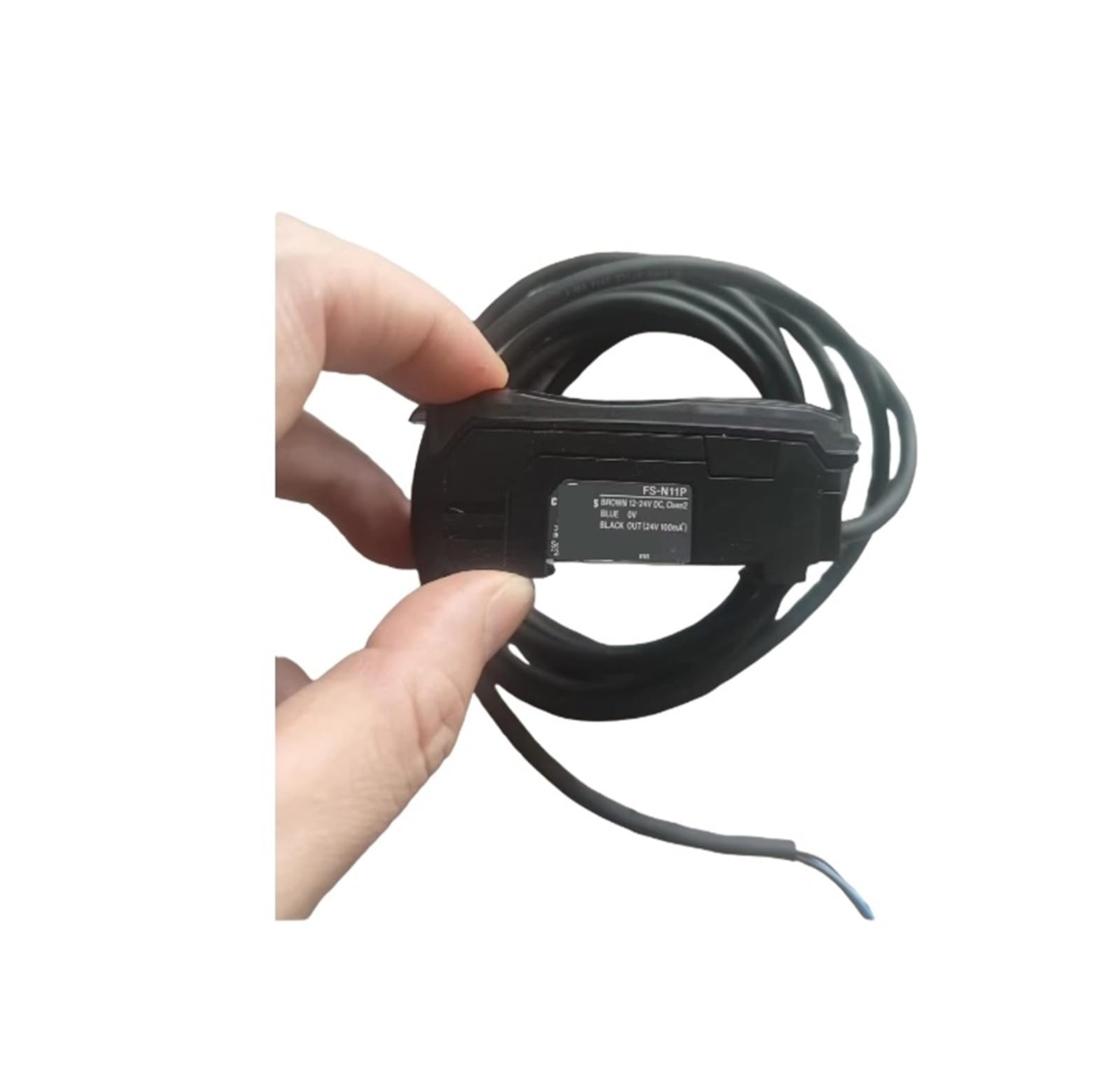 Czujnik fotoelektryczny FS-N11P, przełącznik fotoelektryczny, cyfrowy wzmacniacz światłowodowy, oryginalne opakowanie, nigdy nie używane, natychmiastowa wysyłka Do użytku przemysłowego