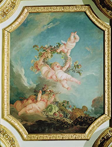 Affiches sur toile Automne par François Boucher GerRit sans cadre 58 x 90 cm