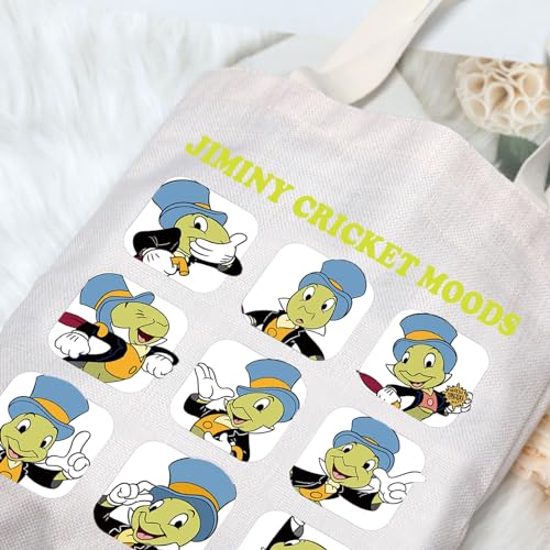 Bolsa tote de lona Jiminy Cricket miniatura 3