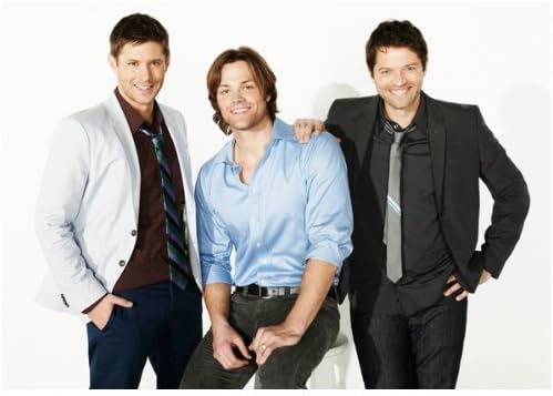 Jensen Ackles 8x10 Gorgeous photo Misha Max 82% OFF Jared Supernatu Padalecki Collins