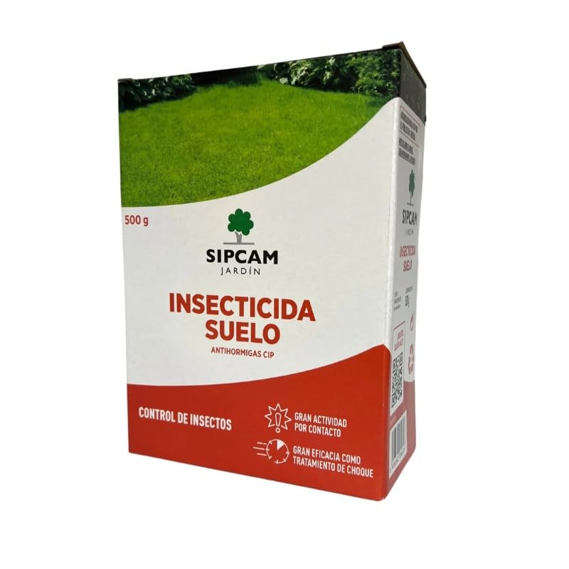 Insecticida microgranulado para suelo 500 grs. Cipermetrina En gránulos hidrosolubles para tratamientos de tierras y zona radicular de las plantas contra hormigas, gusanos, orugas o minadores. Sipcam