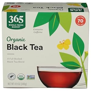 365 by Whole Foods Market, Tea Black Organic, 70 Count