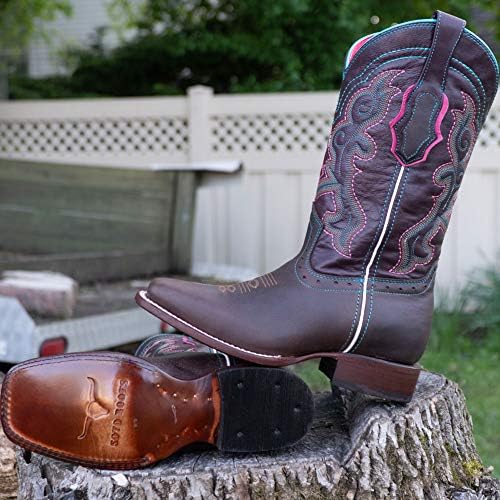Amazon.com: Botas de mujer Soto bordadas Ana Cuadrado de vaquera M9002 :  Ropa, Zapatos y Joyería