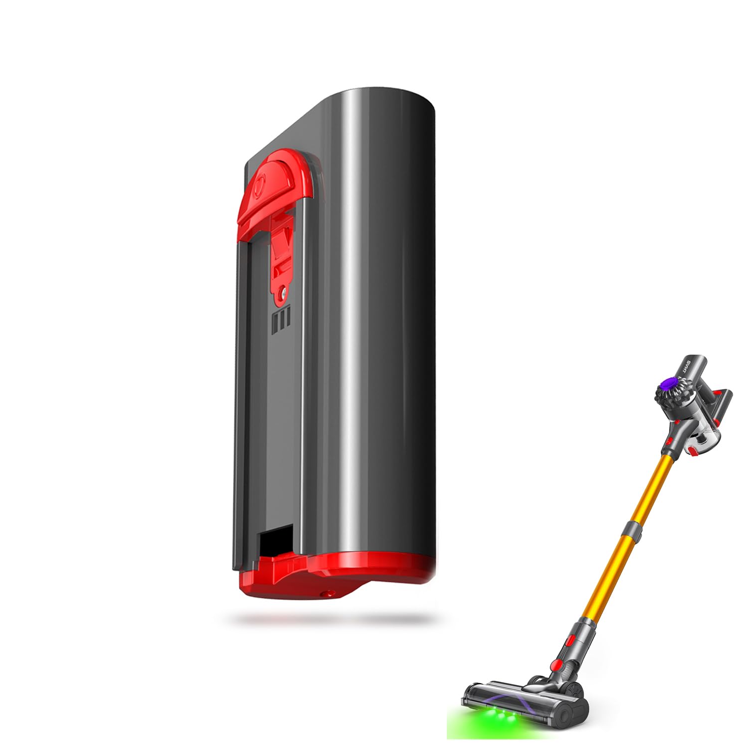 Photo 1 of SVHT Rechargeable Battery Replacement F02 Cordless Vacuum Cleaners