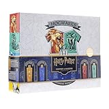 Coffret Harry Potter 4 Maisons - Parfums Enfants - 4 Gels Douche 145ml - Gryffondor Serpentard Poufsouffle Serdaigle - 90% Ingrédients Naturels - Galénique Sensorielle