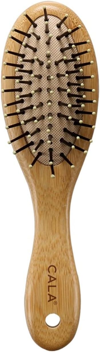 Bamboo travel hair brush