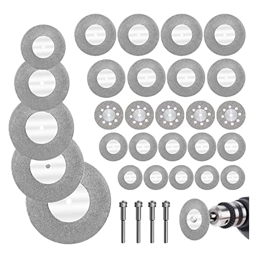 KINDPMA Mini Diamond Cutting Disc Set