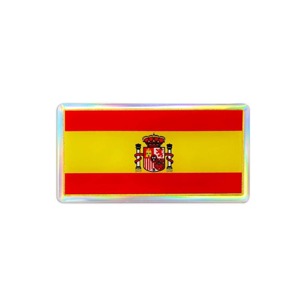3D Sticker Spain Flag