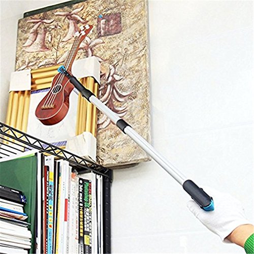Foldable Reacher Grabber Tool, Vipe 2pcs Ergonomic Lightweight Reaching Aid Reacher Tool Long Arm Reaching Claw Hand Grabber Trash Pickup Tool, 32''