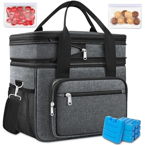 Coobiiya 23L Insulated Cooler Lunch Box Cover