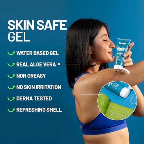 Image of hoop Pain Relief Gel | Ice Cooling Formula with Aloe Gel Base | 80g