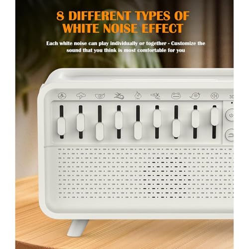 Diffuseur d'arômes et d'air bruit blanc pack de 2 humidificateurs - 2