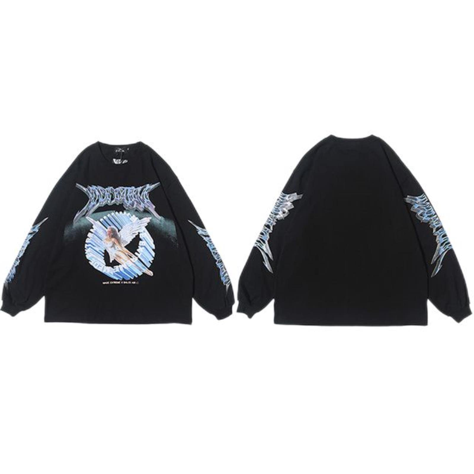 T-shirt hip hop homme ample A21344 pour en finir avec les vêtements serrés et inconfortables