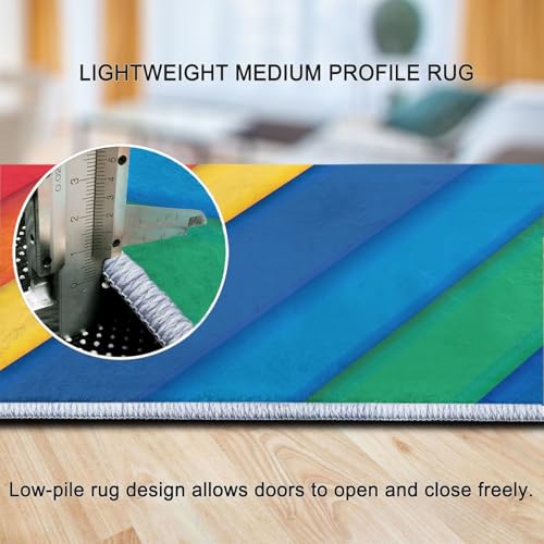 Tapis lavable en machine antidérapant pour éviter les glissades