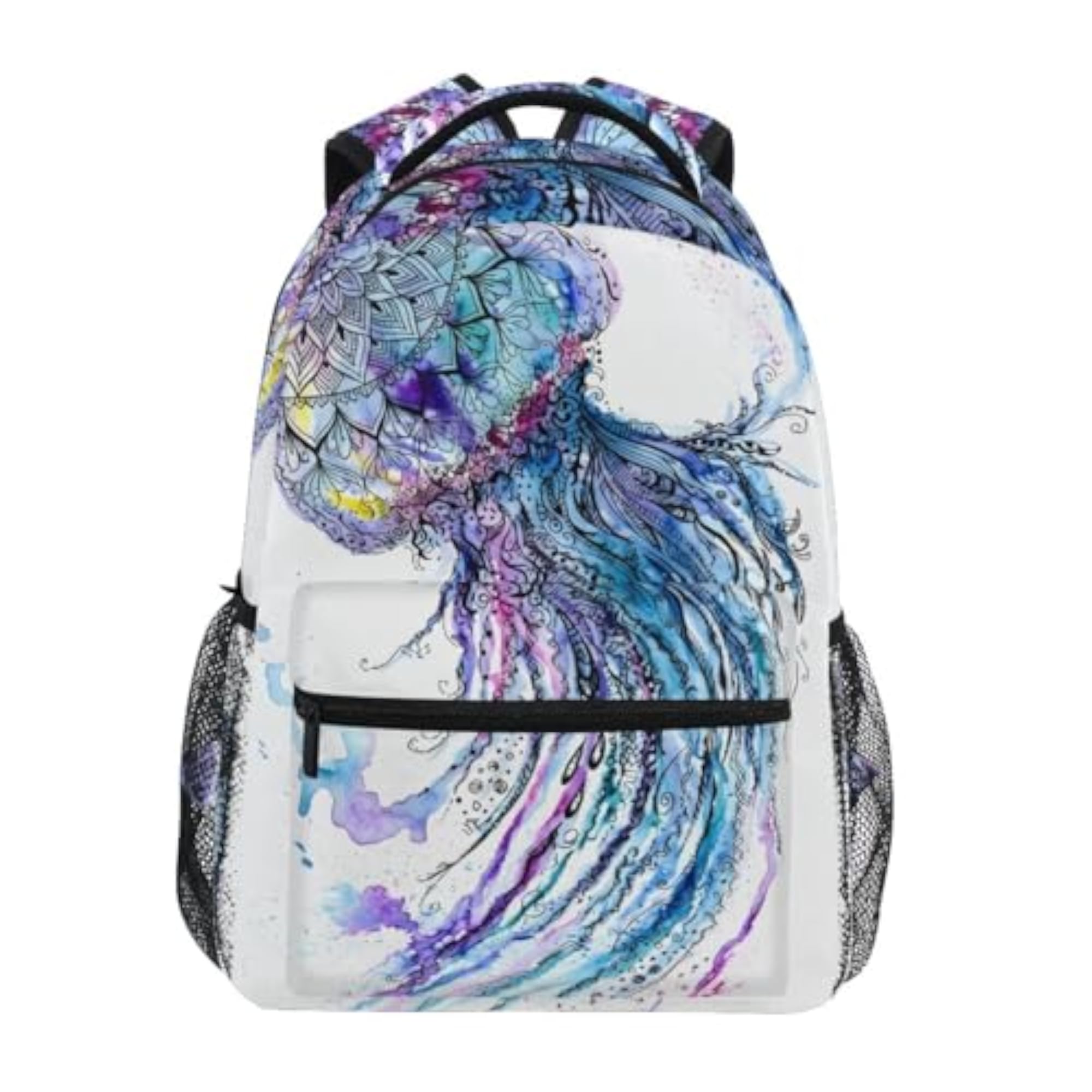 Custom School Backpack Personalized Name Text Bookbag for Teens