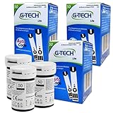 150 Tiras Gtech Lite Glicemia Fita Teste Glicose