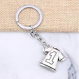 Llavero con camiseta de portero de fútbol n.º 1, regalo para hombres | portero | Goalkeeper | Goalie | Sport | Soccer | Camiseta de portero | Camiseta