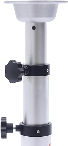 Miniatura 4 de Soporte de pedestal de mesa ajustable, base de mesa desmontable, aleación de aluminio, marco de montaje en base, kit de base de mesa, para RV,