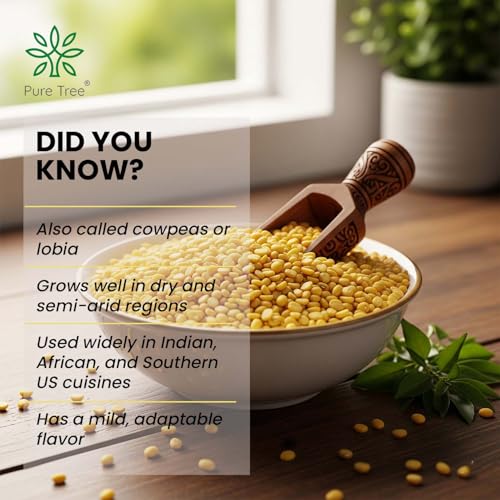 Image of Pure Tree Certified Organic Moong Split without Skin | 10 Kg / 10000 g | Dhuli Yellow Moong Dal Dhuli Plant Based High Protein