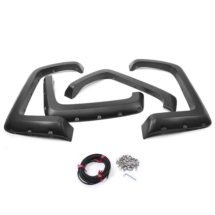 Buy Fender Flares Kit Wheel Fender Flares, 2 Front + 2 Rear Bolt On