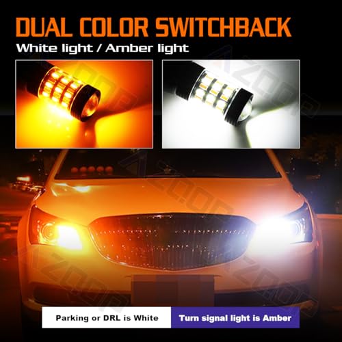 Image of LED Turn Signal Bulbs For Chevy Silverado /GMC Sierra 1500 2500 (2001-2013)