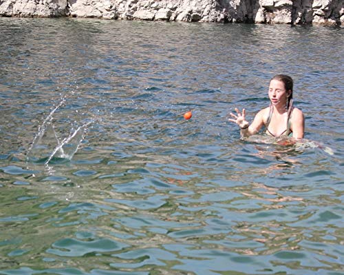 Water Balls Bounce On Water - Pool Ball & Beach Toys For Kids & Adults. Extreme Skipping Fun Games Everyone Will Love. Skip While Swimming And Keep Toddlers / Older Kids Having A Blast (Green, 2 Pack) #TOP6