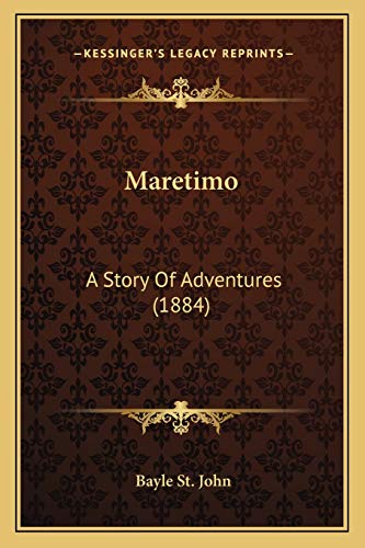Maretimo: A Story Of Adventures (1884)