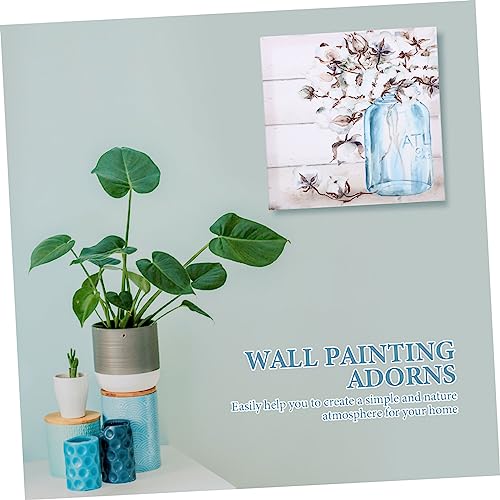 decoratief schilderij woonkamer canvas kunstposter bloemen canvas print plantendecor ornament groene bladeren schilderijen groene planten schilderijen frameloos bloem schilderij - Afbeelding 8