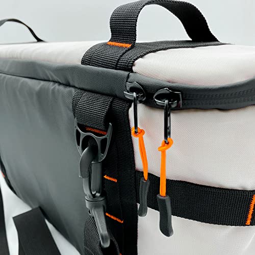Image of Pelican Exochill Seat 14L Pack Cooler - Perfect for Kayak with Lawn Chair - Soft Cooler with Shoulder Strap - Insualted