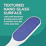 Dr. Scholl's Hard Skin Remover Nano Glass Foot File - Foot Callus Remover, Durable Foot Scrubber, Dead Skin Remover, Hygienic Pedicure Tool, Long Lasting Foot Buffer, Soft Smooth Feet - Image 3