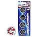 Produktbild 4 x CR2430 WILHELM Lithium Knopfzelle 3V 270mAh ø24,3x3,0mm Batterie DL 2430