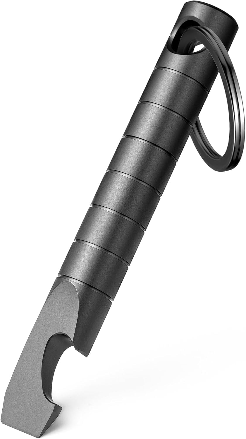 TISUR Titanium Bottle Opener Keychain EDC Pry Bar