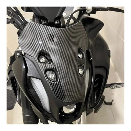 Moto déflecteur vent pare-brise saute-vent double bulle MT-07 2022