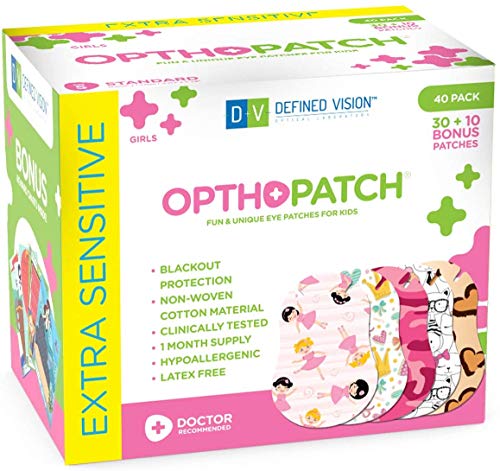 Opthopatch Patches for Girls (40 Count) Series I