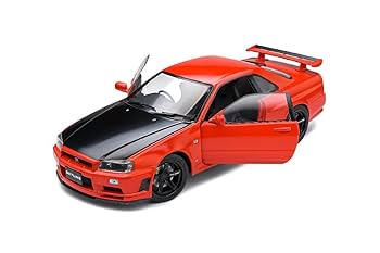 Amazon | ソリド 1/18 日産 スカイライン GT-R (R34) 1999