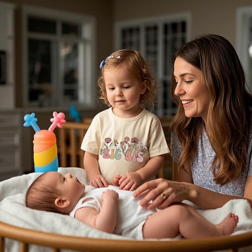 Big Sister Shirt Toddler Shirts Promoted to Big Sister Announcement Big Sis Tees Little Kids Top 2-7T3