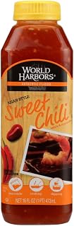 World Harbors Asian Style Sweet Chili Sauce 16 oz. (Pack of 2)